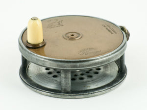 Hardy Contracted Brass Face Perfect 3 1/8" Fly Reel - open ball race!