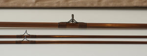 Walt Carpenter Browntone 7'6 2/2 5wt bamboo rod