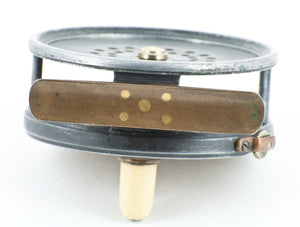 Hardy Contracted Brass Face Perfect 3 1/8" Fly Reel - open ball race!