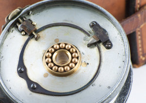 Hardy Contracted Brass Face Perfect 3 1/8" Fly Reel - open ball race!