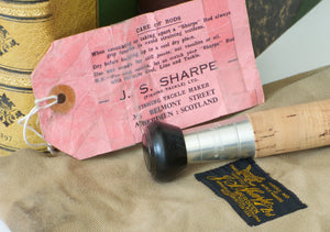 Sharpe, JS -- Scottie Impregnated Spliced Bamboo Rod 14' 3/2