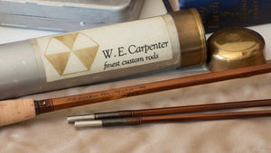 Walt Carpenter Browntone 7'6 2/2 5wt bamboo rod