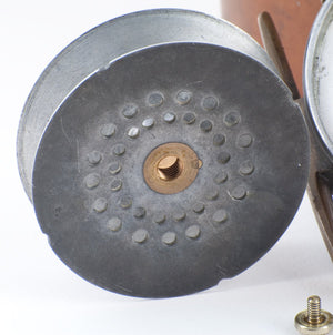 Hardy Contracted Brass Face Perfect 3 1/8" Fly Reel - open ball race!