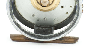 Hardy Contracted Brass Face Perfect 3 1/8" Fly Reel - open ball race!