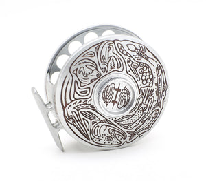 Hatch Custom Fly Reel 7 Plus -- Lance Boen / Steelhead Lifecycle Limited Edition