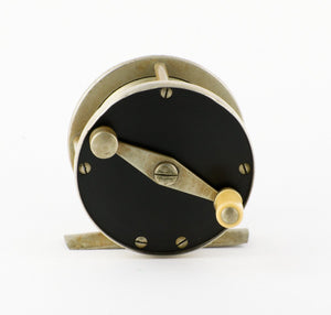 Montague German Silver Trout Fly Reel - 100 yd