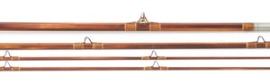 Edwards, E.W. -- Extremely Scarce Signed 8'6 De Luxe Bamboo Rod (A&I)