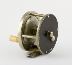 Montague German Silver Trout Fly Reel - 100 yd