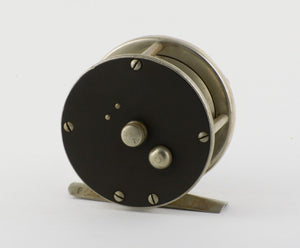 Montague German Silver Trout Fly Reel - 100 yd