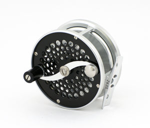 Joe Saracione 3 1/4" Wide Mark IV Trout Fly Reel - Black/Silver LHW