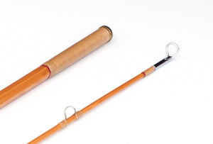 R.L. Winston Bamboo Rod 9' 2/1 #7 - rod sections with guides and wraps