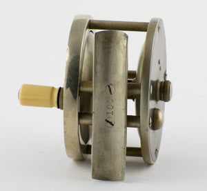 Montague German Silver Trout Fly Reel - 100 yd