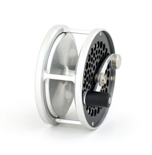 Joe Saracione 3 1/4" Wide Mark IV Trout Fly Reel - Black/Silver LHW