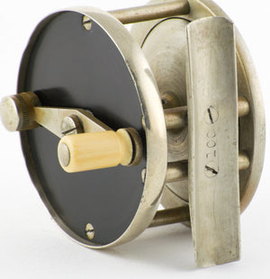 Montague German Silver Trout Fly Reel - 100 yd