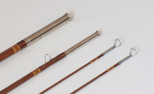 Phillipson Peerless Bamboo Rod 8' 3/2 5wt - ferrules and tip tops detail