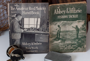 Abbey & Imbrie 1930 Tackle Catalog and Amateur Rod Maker's Handbook