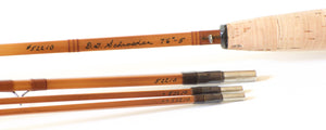 Schroeder, Don -- 7'6 3/2 5wt Quad Bamboo Rod