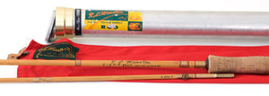R.L. Winston Bamboo Rod 9' 2/1 #7 - handle grip and reel seat detail