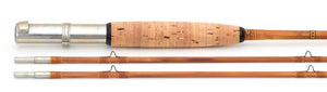 Edwards, E.W. -- Extremely Scarce Signed 7' De Luxe Bamboo Rod