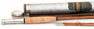 Edwards, E.W. -- Extremely Scarce Signed 7' De Luxe Bamboo Rod