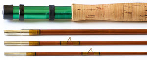 Phillipson Smuggler Bamboo Rod - ferrules and tip tops detail