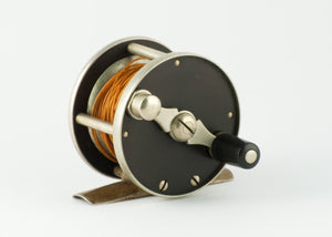 Montague / US Net & Twine nickel silver fly reel - size 60yd