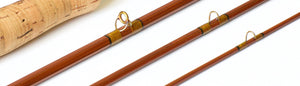 Phillipson Smuggler Bamboo Rod - rod sections with guides and wraps