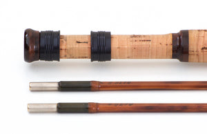 Bob Summers Model 275 Bamboo Rod 7'6" 2/2 #4 - overall view