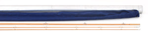 R.L. Winston Bamboo Rod 8' 2/2 #5 - rod sections with guides and wraps