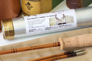 Raine, Chris (Dunsmuir Rod Co) - "Upper Sac Special" 8' 2/2 5-6wt bamboo rod