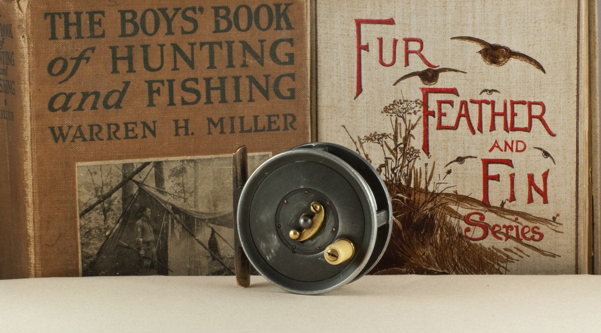 Dingley Fly Reel 2 1/2" William Mills & Son -  Caged Spool Fly Reel