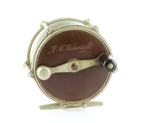 Julius Vom Hofe early raised pillar salmon reel - size 4/0