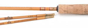 R.L. Winston Bamboo Rod 8' 2/2 #5 - handle grip and reel seat detail