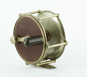 Julius Vom Hofe - early raised pillar salmon reel - size 4/0