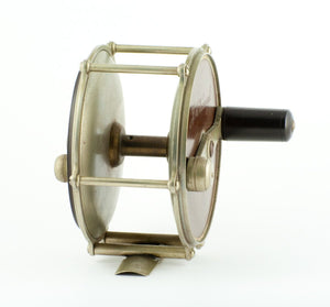 Julius Vom Hofe early raised pillar salmon reel - size 4/0