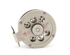 Ari 't Hart S1 Fly Reel and Spare Spool - Nickel Plated
