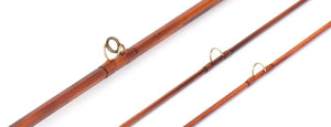 Bob Summers Midge Deluxe Bamboo Rod 5'6" 2/2 #4/5 - ferrules and tip tops detail