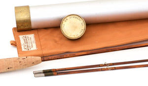 Bob Summers Midge Deluxe Bamboo Rod 5'6" 2/2 #4/5 - handle grip and reel seat detail