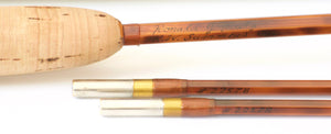 Bob Summers Model 856 Bamboo Rod 8' 2/2 #5/6 - rod sections with wraps and hardware