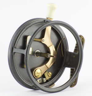 Hardy Silex Major 3 1/2" Reel with Hardy Leather Case