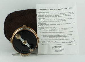 Ted Godfrey Westminster Guide Model 254 fly reel