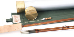 Bob Summers Model 856 Bamboo Rod 8' 2/2 #5/6 - handle grip and reel seat detail