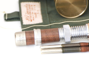 Bob Summers Model 856 Bamboo Rod 8' 2/2 #5/6 - rod sections with guides and wraps