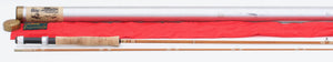 R.L. Winston Bamboo Rod 8'6" 2/1 #5 - maker signature and rod markings