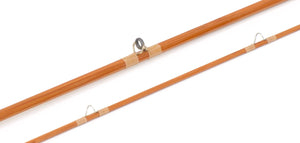 R.L. Winston Bamboo Rod 8'6" 2/1 #5 - rod sections with guides and wraps