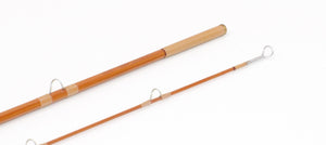 R.L. Winston Bamboo Rod 8'6" 2/1 #5 - rod sections with guides and wraps