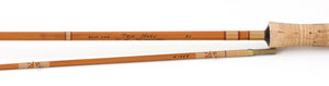 R.L. Winston Bamboo Rod 8'6" 2/1 #5 - ferrules and tip tops detail