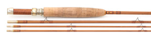 R.L. Winston Bamboo Rod 8' 3/2 #5 - maker signature and rod markings