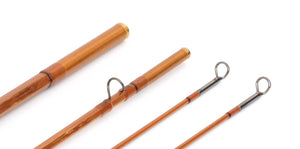 R.L. Winston Bamboo Rod 8' 3/2 #5 - guides and thread wrapping