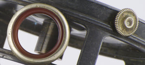 JW Young Pattern 16A fly reel - with red agate